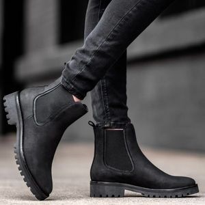 Classic Black Ankle Boots for Women